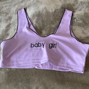 Soft material Crop Top